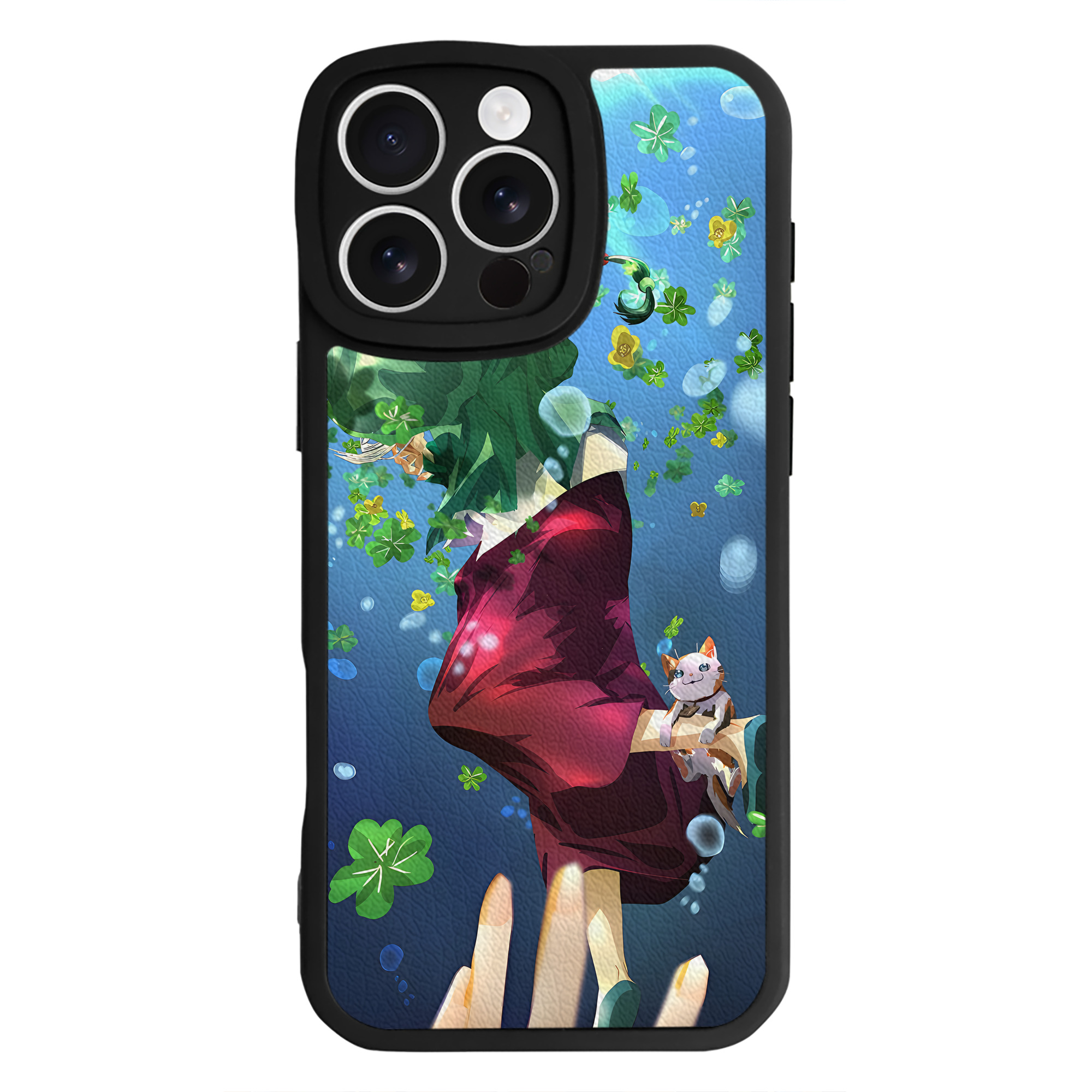 （画像用） 薬屋のひとりごと The Apothecary Diaries 【iPhone 16シリーズ対応】シリコンスマホケース（レザー調） 材質：シリコン